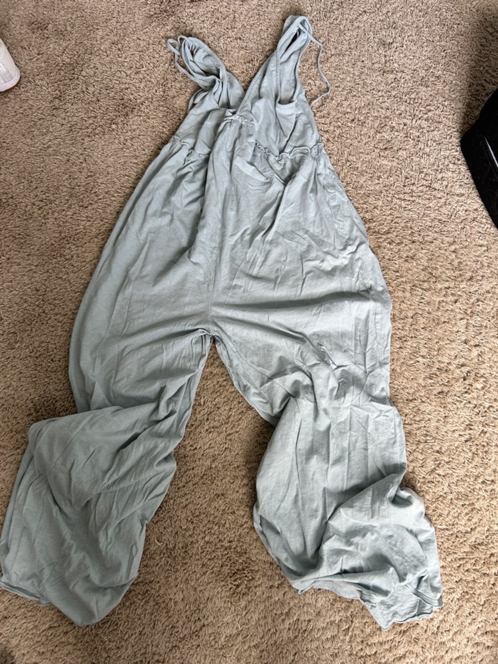 American Eagle Outfitters  Wide-Leg Jumpsuit with Ties